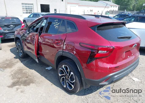 2025 Chevrolet Trax 2Rs из США, поврежденный, VIN KL77LJEP6SC214037